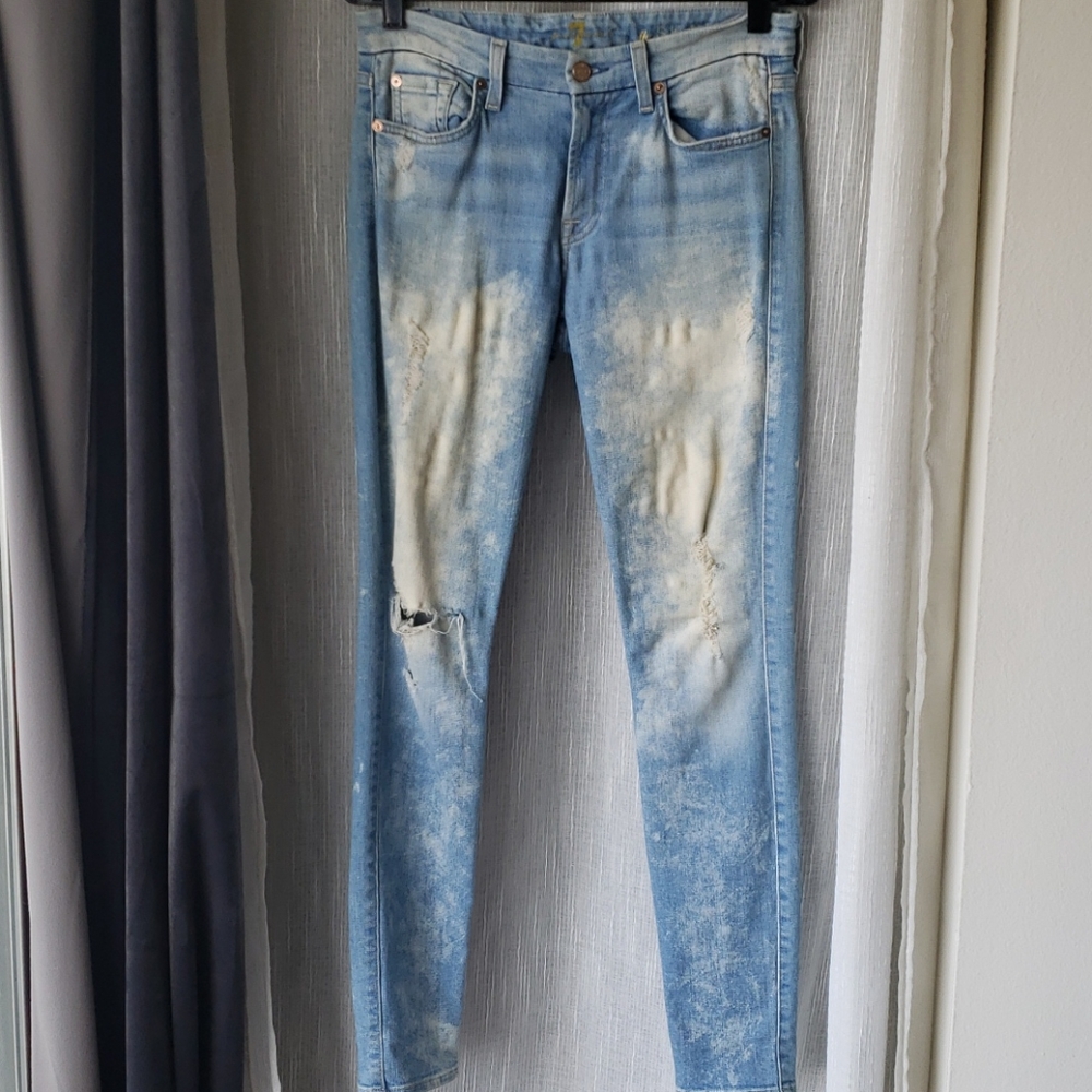 7 For All Mankind Distressed Jeans